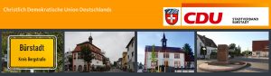 CDU Bürstadt Banner