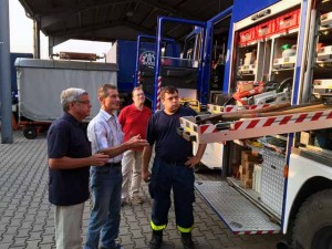 Einsatzwagen des THW